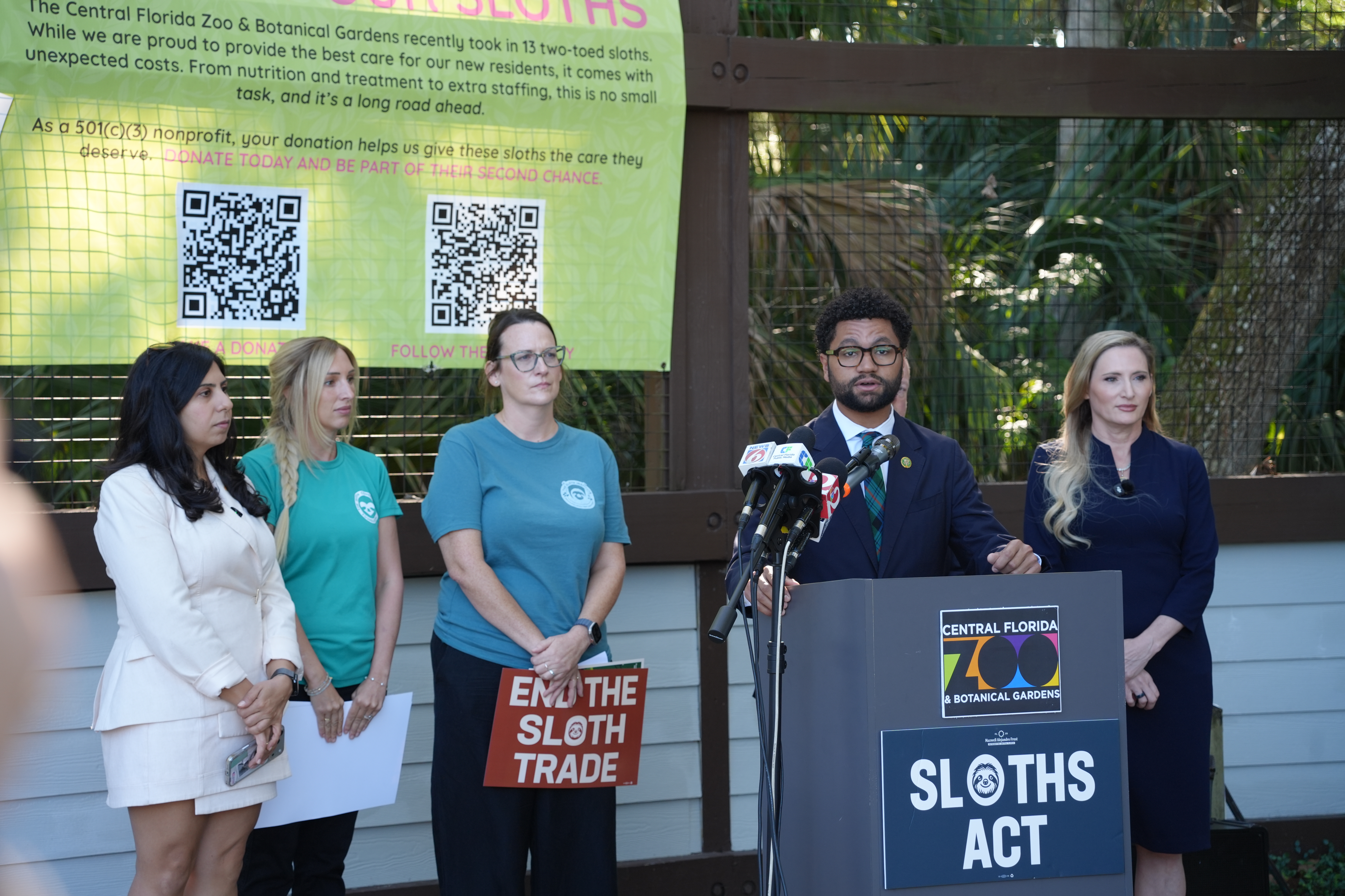 On International Sloth Day, Rep. Frost Introduces SLOTHS Act, Alongside ...